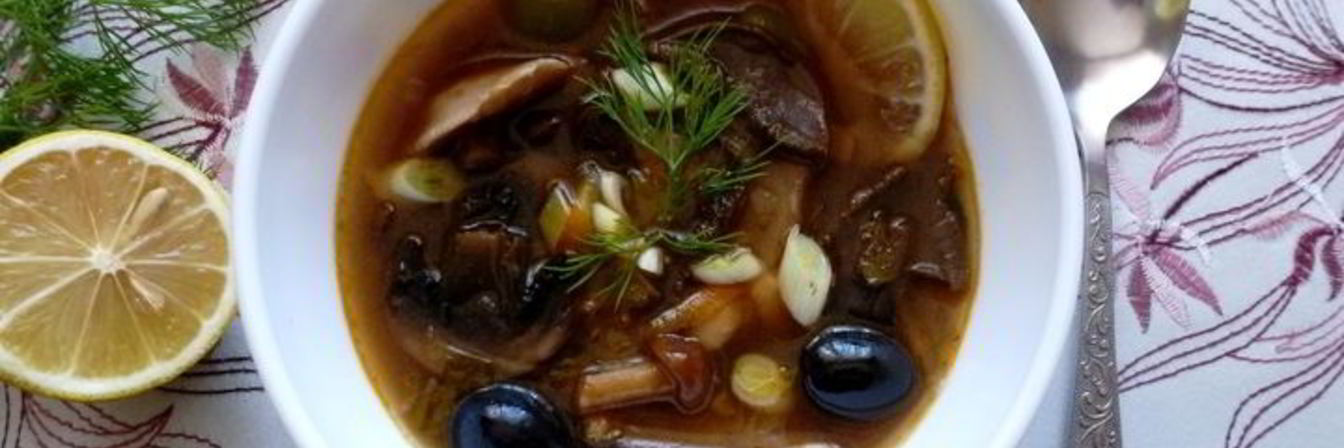 Сборная грибная солянка