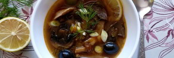 сборная грибная солянка