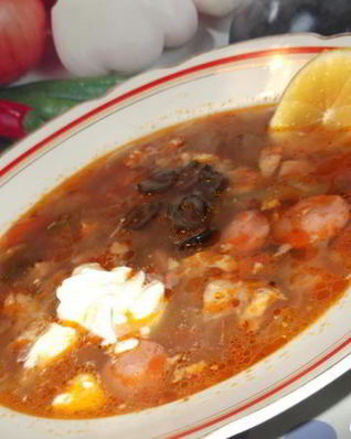 Сборная мясная солянка