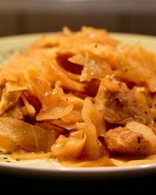 Солянка из кислой капусты с мясом