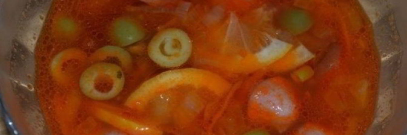 Солянка из сосисок