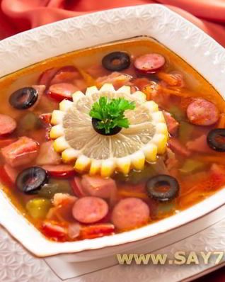 Солянка мясная