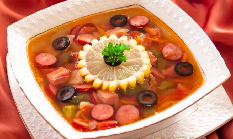 Рецепт солянки мясной