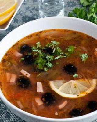 Солянка по-татарски