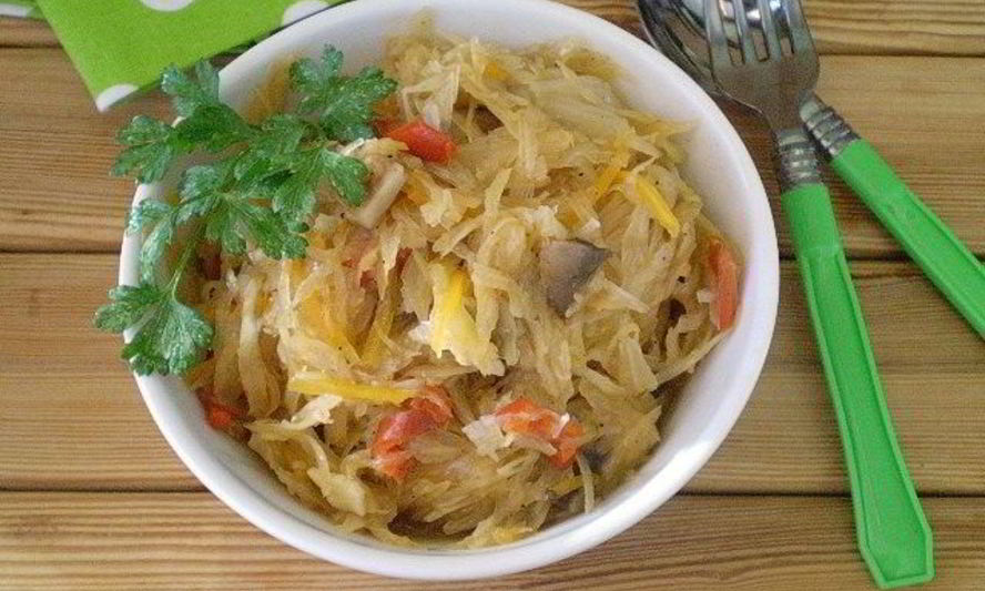 Рецепт солянки с грибами и капустой