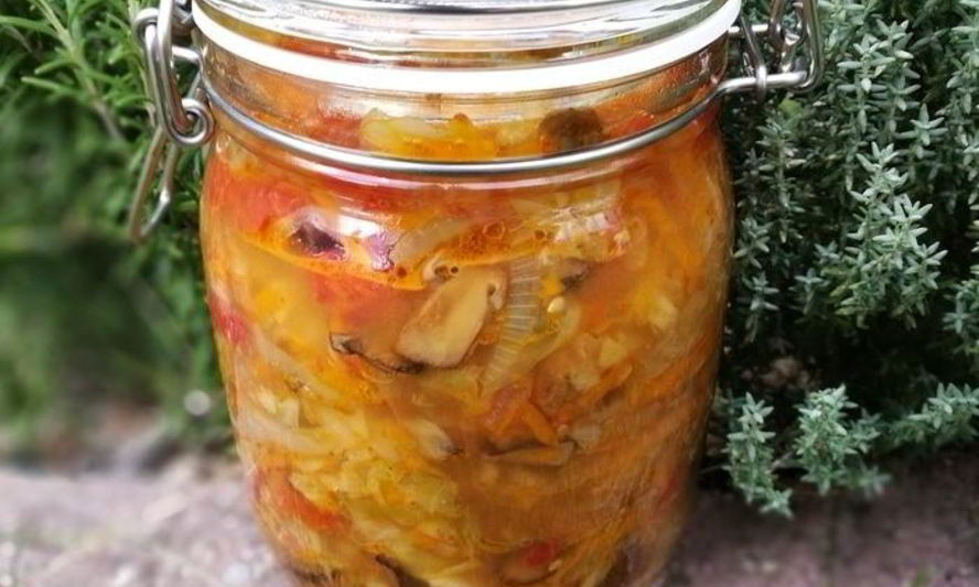 Рецепт солянки с грибами
