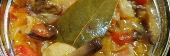 солянка с грибами