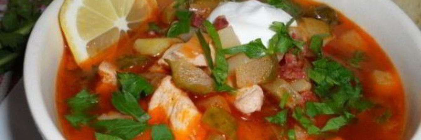 Солянка с картошкой
