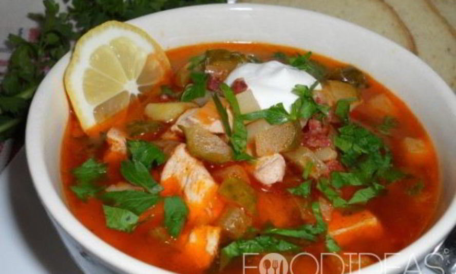 Рецепт солянки с картошкой