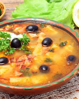 Солянка с почками сборная мясная