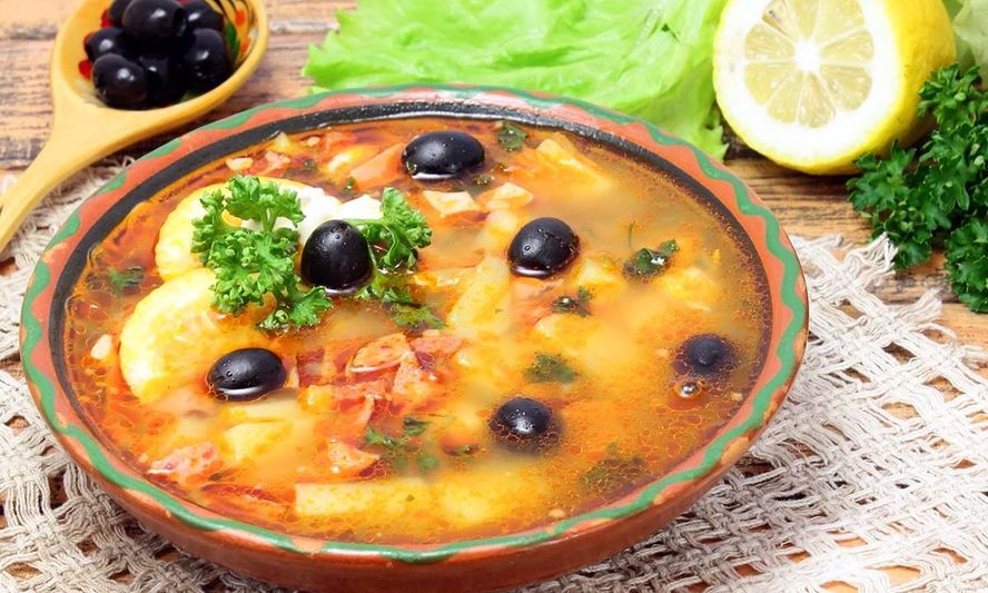 Рецепт солянки с почками сборная мясная