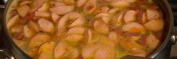 солянка с сосисками