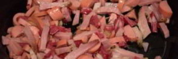 солянка с сосисками