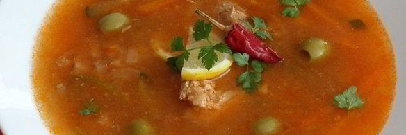 солянка с тунцом