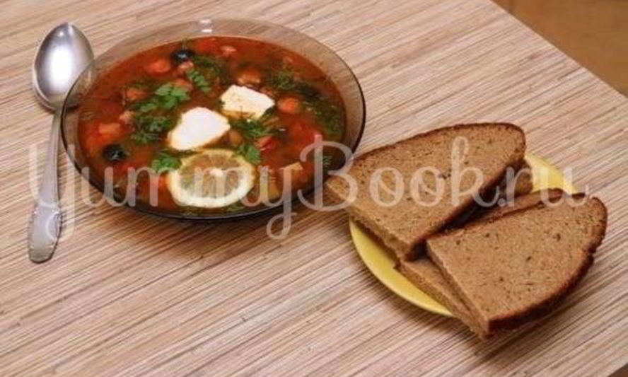 Рецепт солянки сборной