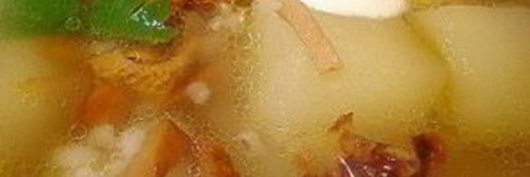 суп из лисичек