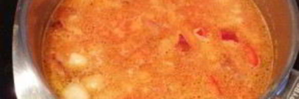 суп из нута вегетарианский