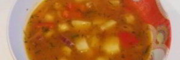 суп из нута вегетарианский