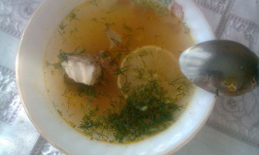 Рецепт супа иза осетры