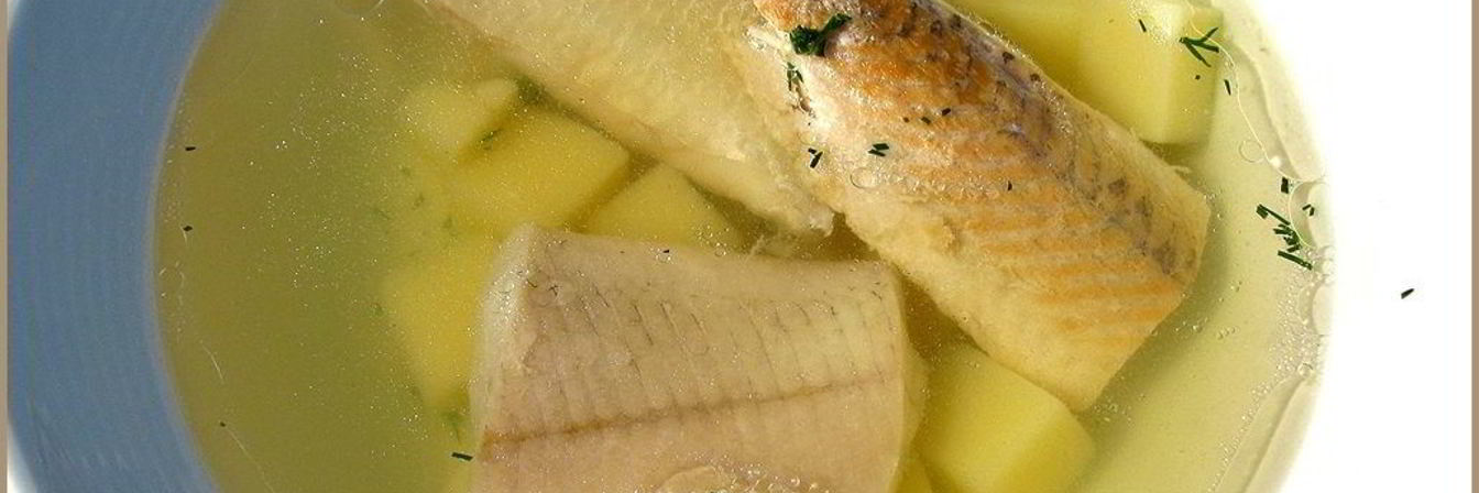 Суп из палтуса