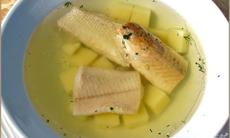 Рецепт супа из палтуса