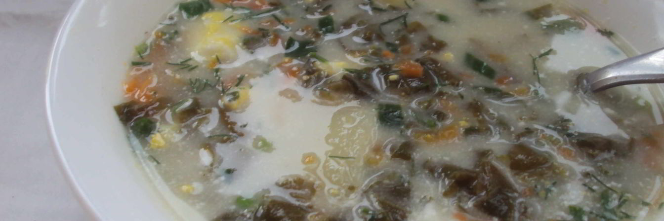 Суп из щавеля