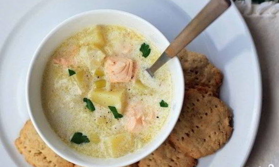 Рецепт супа из семги в мультиварке