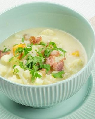 Суп из замороженной цветной капусты