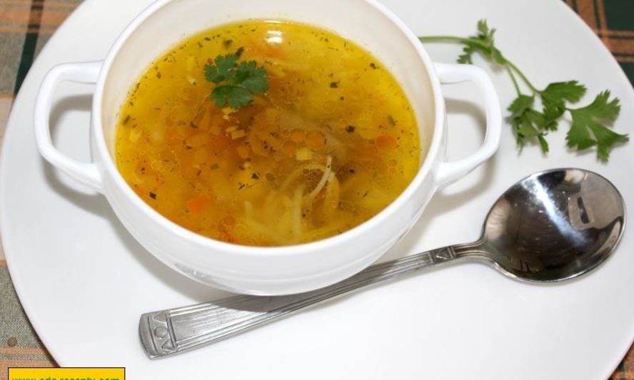 Рецепт супа лапша с куриными потрошками