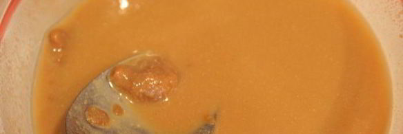 суп мисо с креветками, тофу и целым яйцом