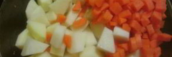 суп на копченых ребрышках