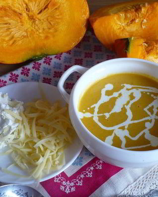 Ароматный тыквенный суп-пюре