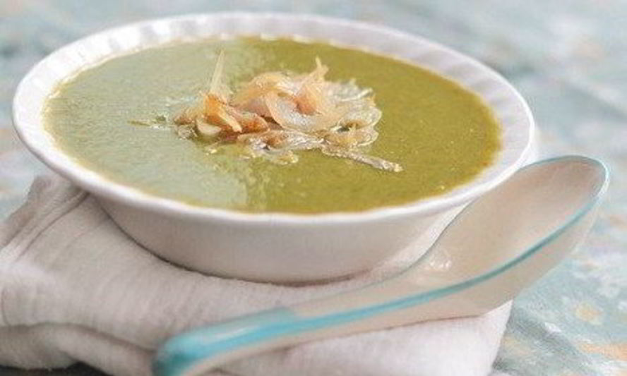 Рецепт чечевичного супа-пюре со шпинатом