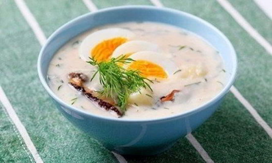 Рецепт французского куриного супа-пюре с белыми грибами