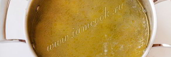 гороховый суп пюре с курицей