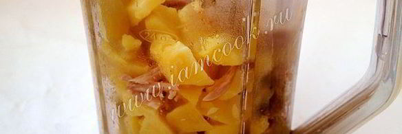 гороховый суп пюре с курицей