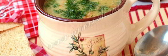 гороховый суп пюре с курицей