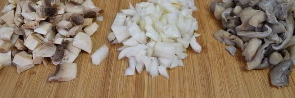 грибной суп пюре из шампиньонов и вешенок