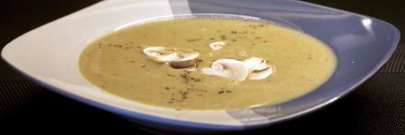 грибной суп пюре