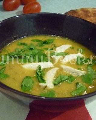 Кабачковый суп-пюре из запеченных овощей