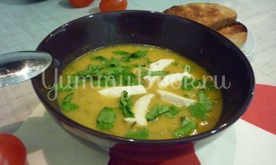 Рецепт кабачкового супа-пюре из запеченных овощей