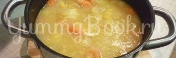 кабачковый суп-пюре из запеченных овощей