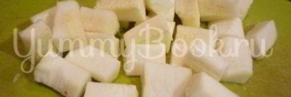 кабачковый суп-пюре из запеченных овощей