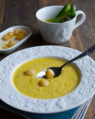 Кукурузный суп-пюре