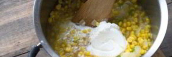 кукурузный суп-пюре