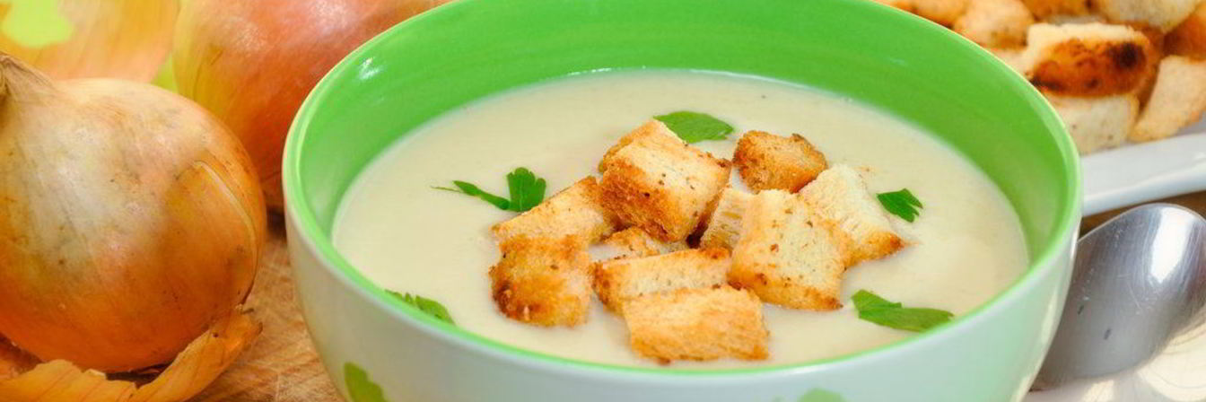 Луковый суп-пюре