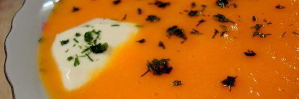 морковный суп-пюре