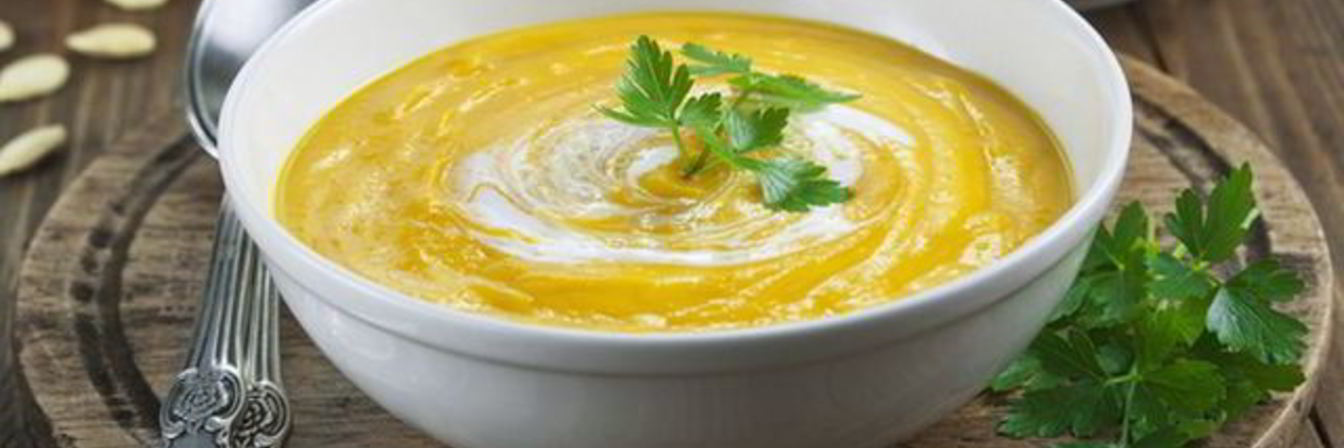 Нежный суп-пюре из тыквы