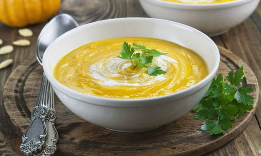 Рецепт нежного супа-пюре из тыквы