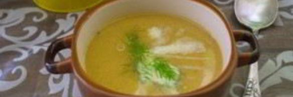 рыбный суп-пюре со сливками